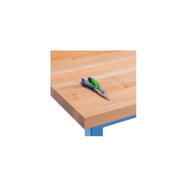 John Boos & Co Workbench Top Maple Butcher Block Square Edge 72W x 30D x 1-3/4 Thick IST013-O - main